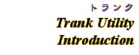 Information - LEGEND Trunk Utility Introduction