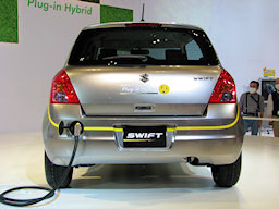 Photo - SUZUKI SWIFT Plug in Hybrid Rear-view