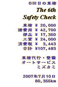 Index - The 6th Safety Check